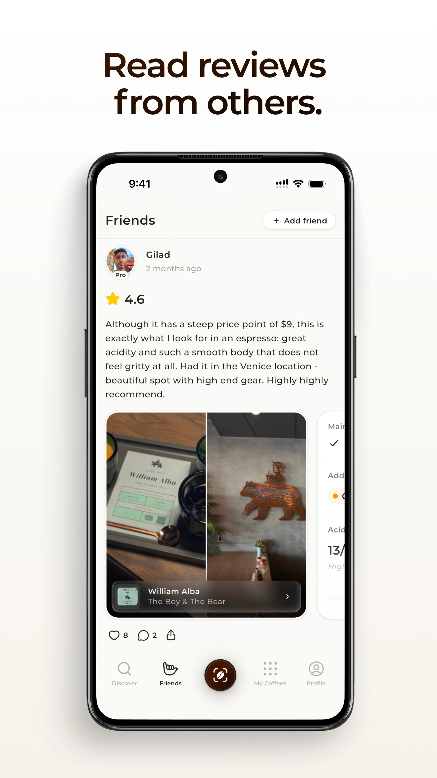 Coffi - Coffee Tracker screenshot